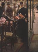 James Tissot La Demoiselle de Magasin (The Shop Girl) (nn01) china oil painting reproduction